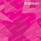 AR 15 Shattered Elite Magenta Camo Gun Skin Pattern