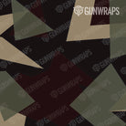 AR 15 Shattered Militant Blood Camo Gun Skin Pattern