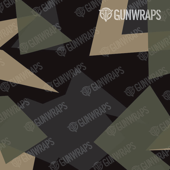 Binocular Shattered Militant Charcoal Camo Gear Skin Pattern