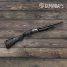 Shotgun Shattered Laser Elite Black Retro Gun Skin Pattern