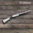 Shotgun Shattered Laser Elite White Fire & Ice Gun Skin Vinyl Wrap