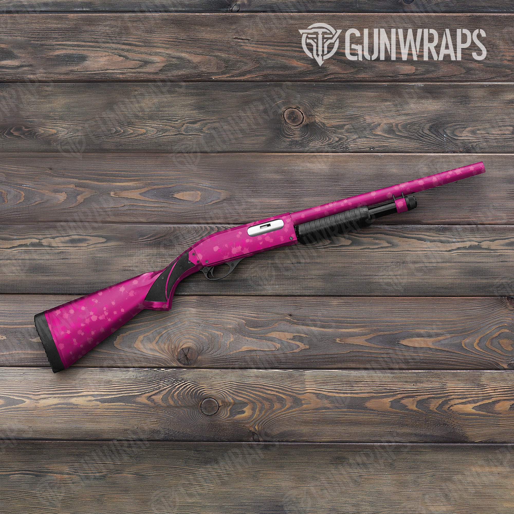 Shotgun Paintball Elite Magenta Gun Skin Vinyl Wrap