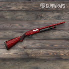 Shotgun Paintball Elite Red Gun Skin Vinyl Wrap