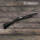 Shotgun Skull Grayscale Gun Skin Vinyl Wrap