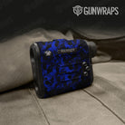 Rangefinder Skull Blue Gun Skin Pattern