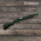 Shotgun Skull Green Gun Skin Pattern