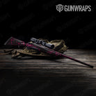 Rifle Skull Magenta Gun Skin Pattern