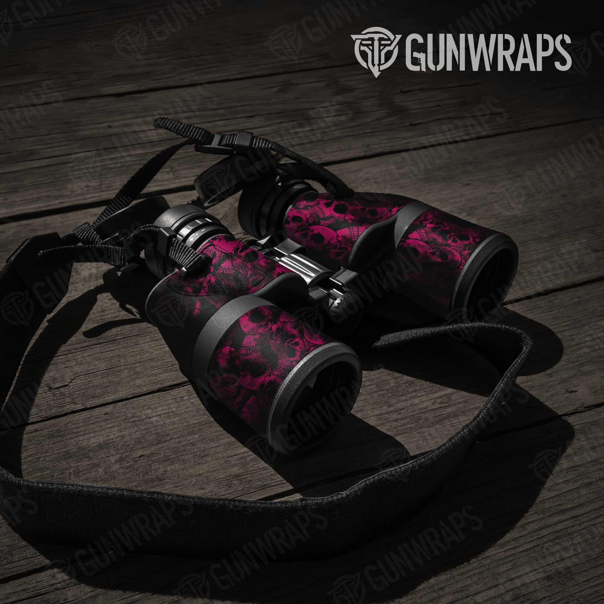 Binocular Skull Magenta Gun Skin Pattern