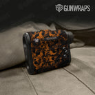 Rangefinder Skull Orange Gun Skin Pattern