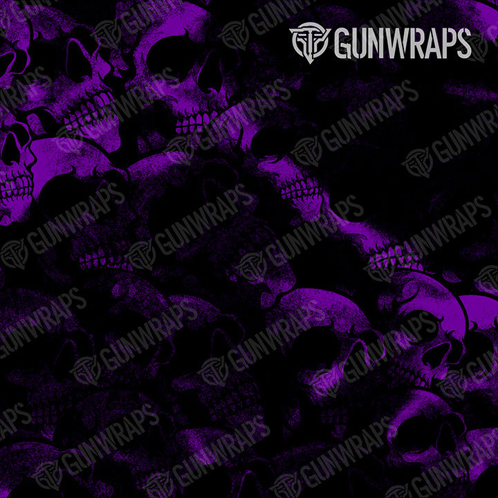 Rangefinder Skull Purple Gun Skin Pattern