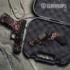 Pistol & Revolver Skull Salmon Gun Skin Pattern