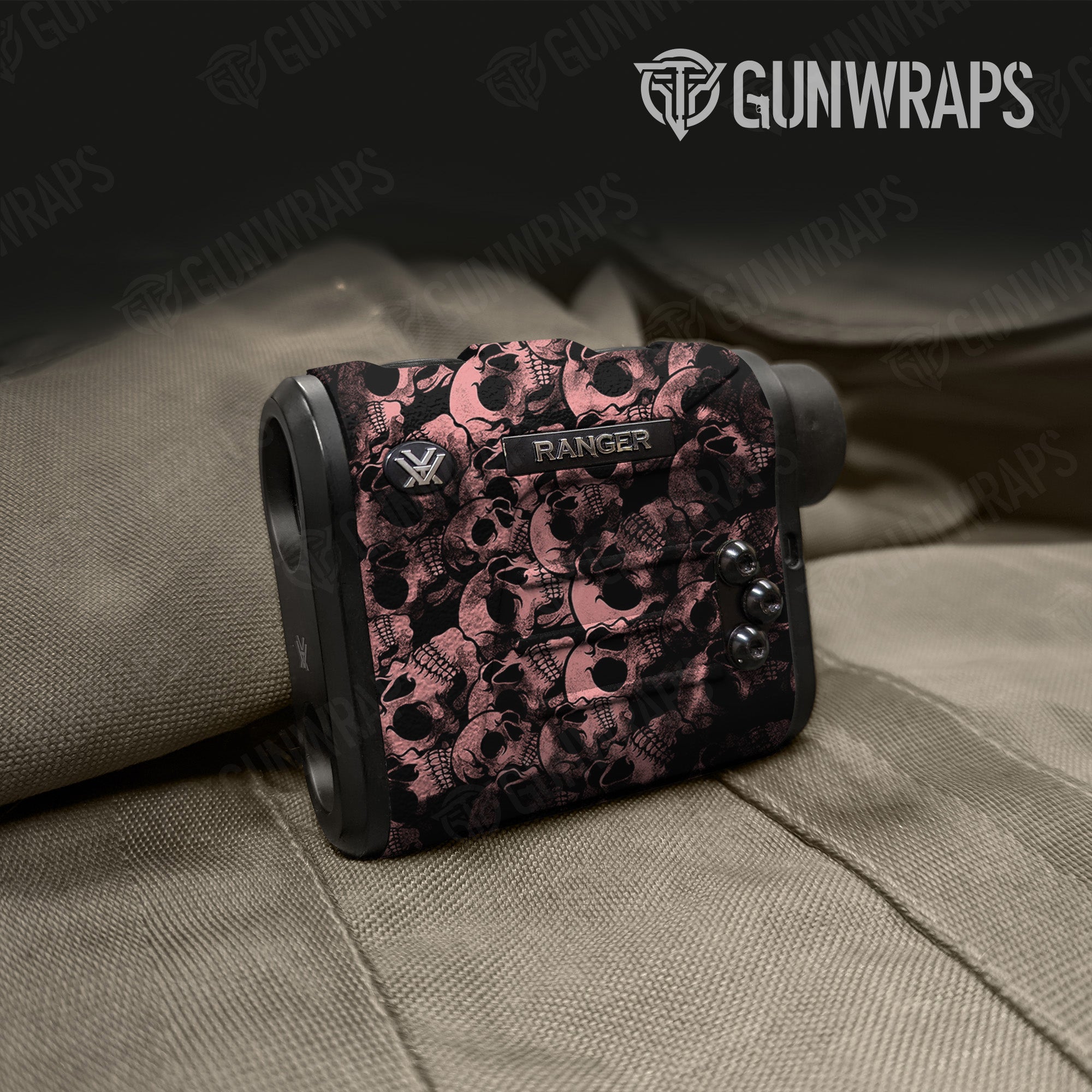 Rangefinder Skull Salmon Gun Skin Pattern