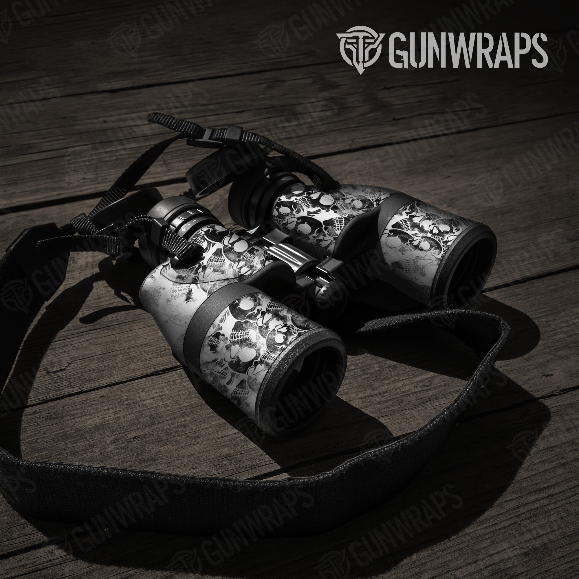 Binocular Skull X-Ray Gun Skin Vinyl Wrap