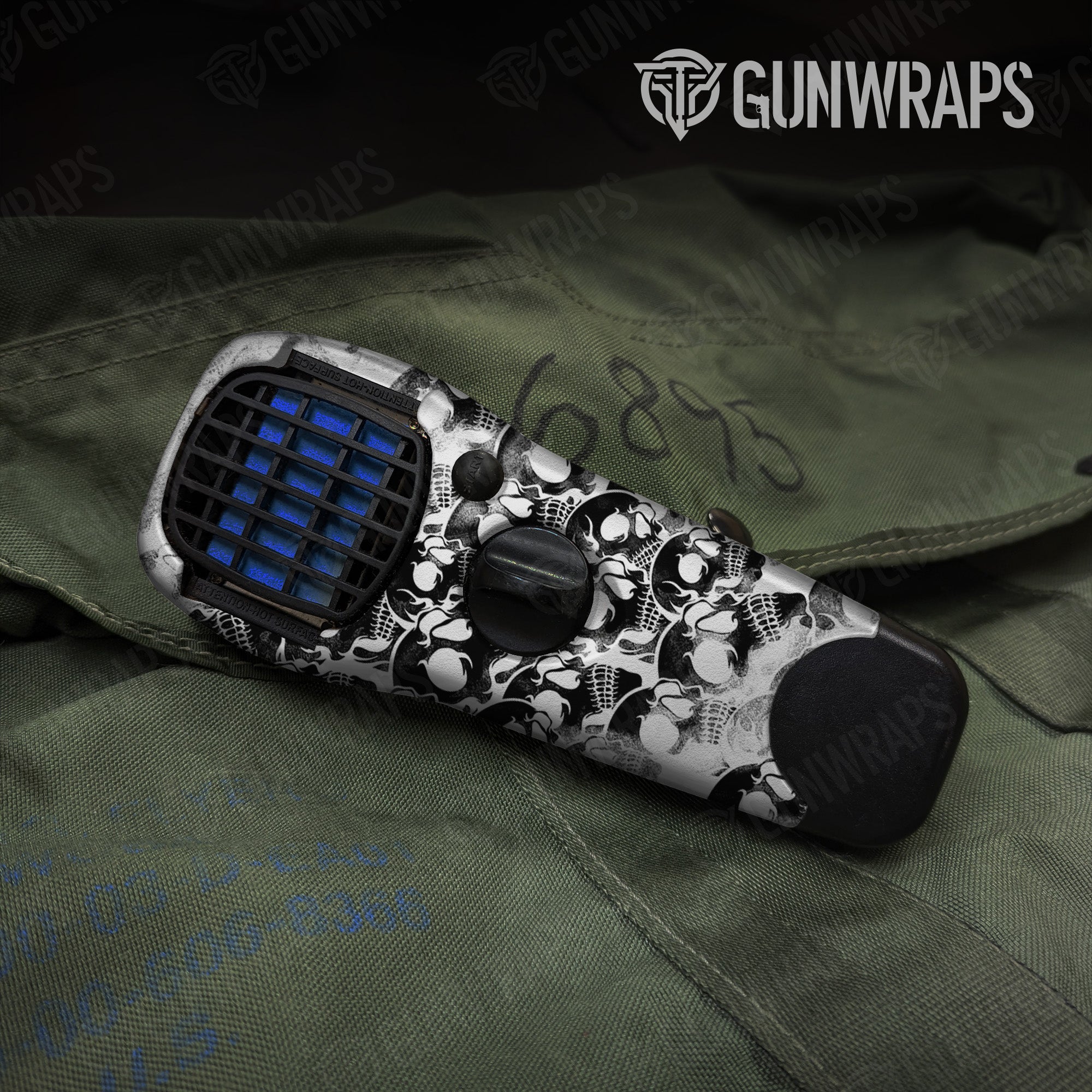 Thermacell Skull X-Ray Gear Skin Vinyl Wrap