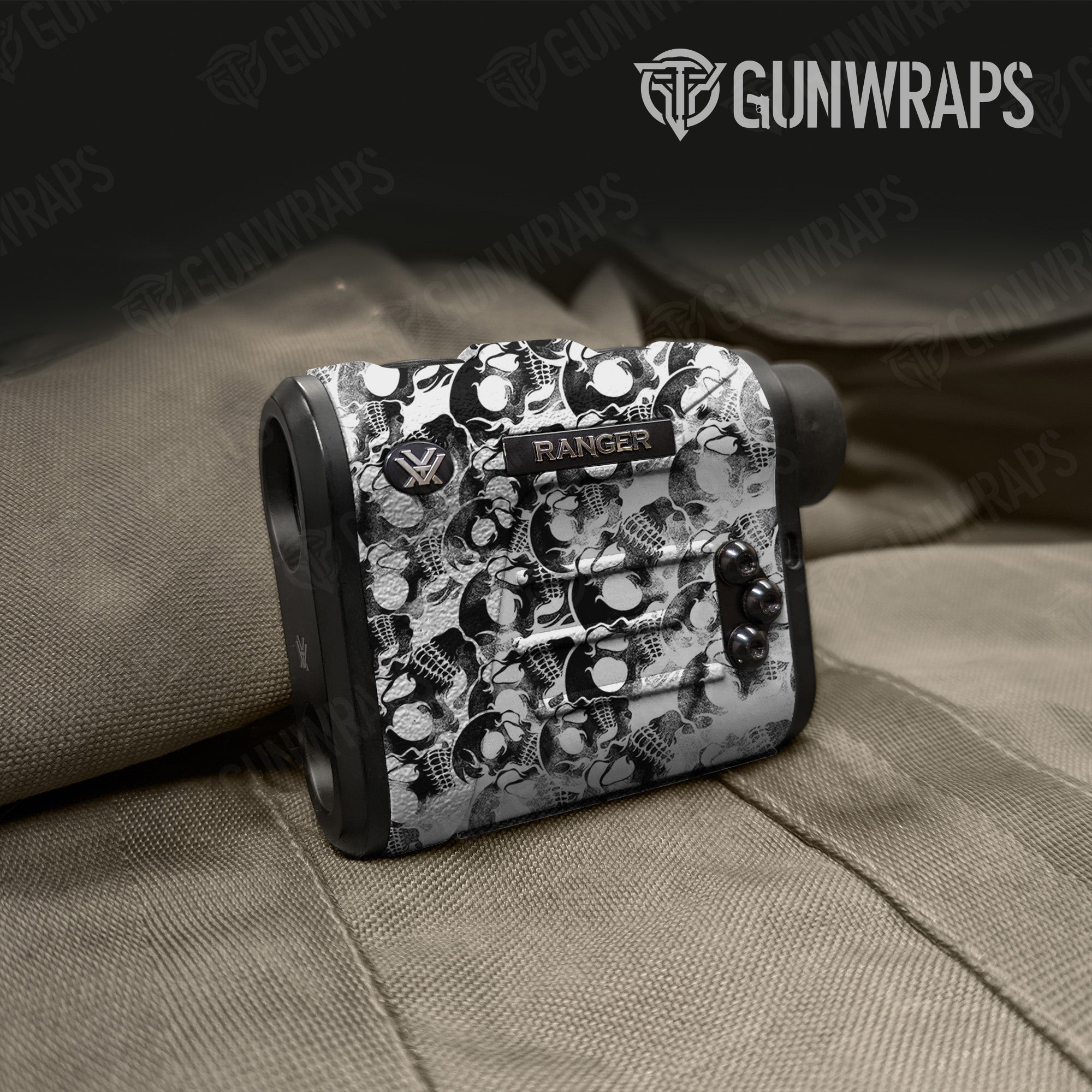 Rangefinder Skull X-Ray Gun Skin Vinyl Wrap