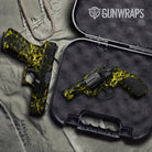 Pistol & Revolver Skull Yellow Gun Skin Pattern