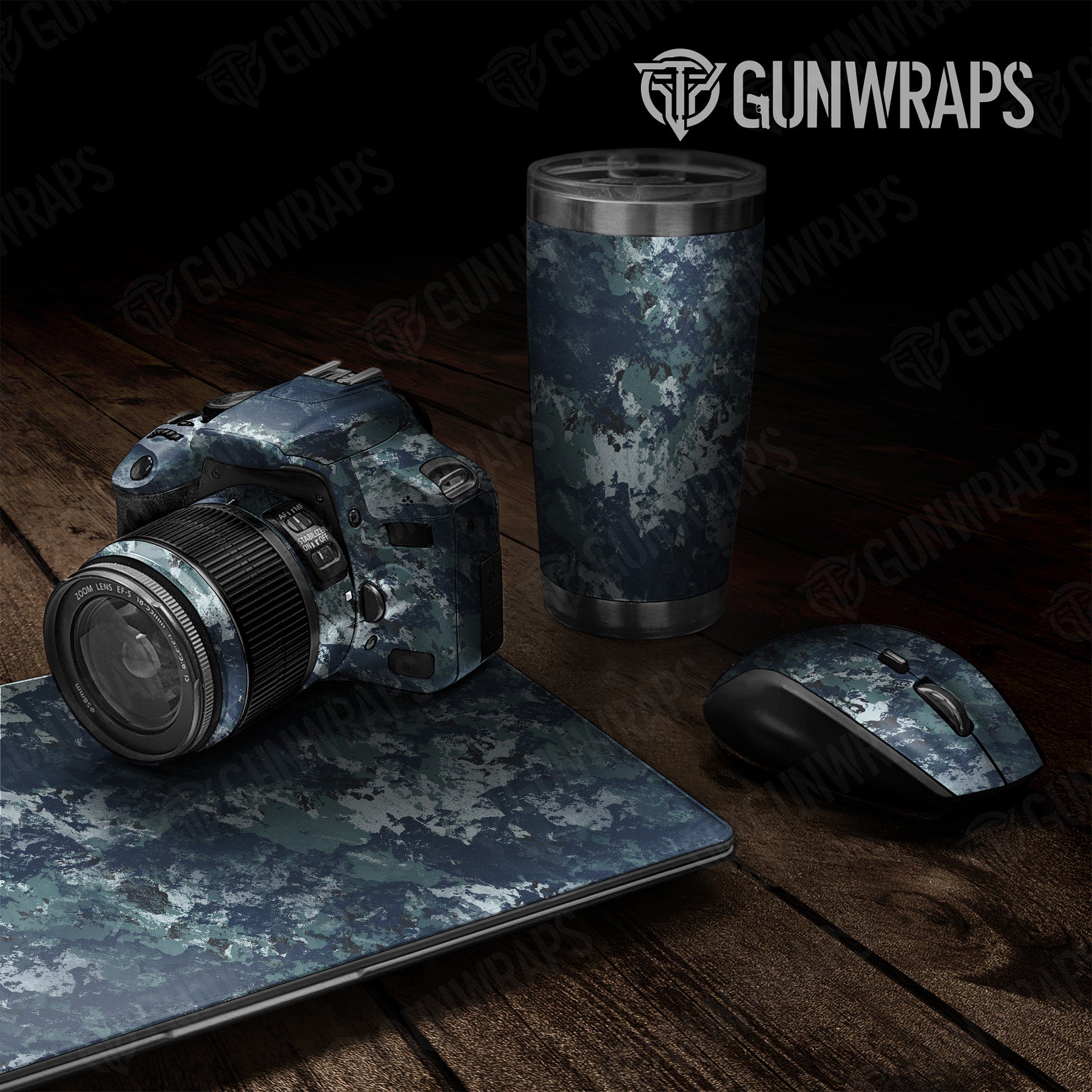 Universal Sheet Substrate Saipan Camo Gear Skin Vinyl Wrap Film