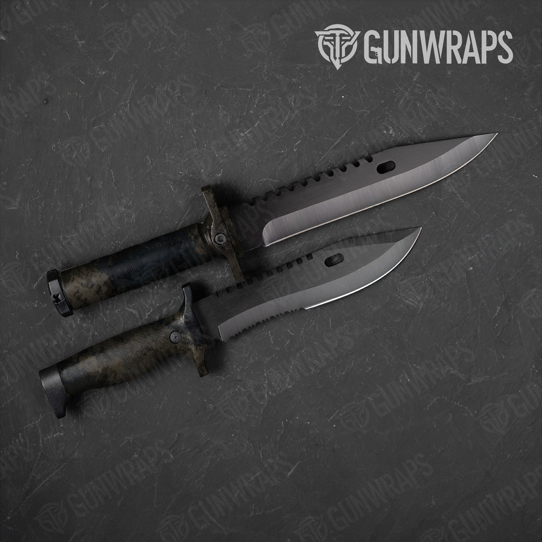 Knife Substrate Shadow Camo Gear Skin Vinyl Wrap Film