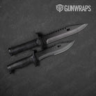 Knife Substrate Shinobi Camo Gear Skin Vinyl Wrap Film