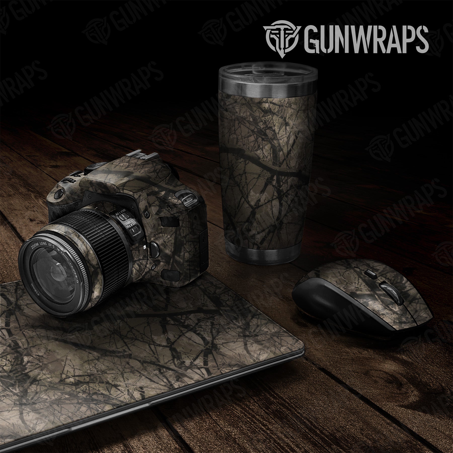 Universal Sheet Substrate Shrub Stalker Camo Gear Skin Vinyl Wrap Film