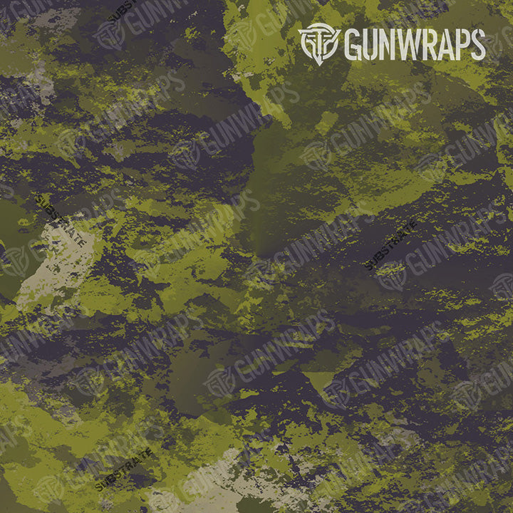 AK 47 Substrate Stockholm Camo Gun Skin Pattern Film