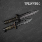 Knife Substrate Stuttgart Camo Gear Skin Vinyl Wrap Film