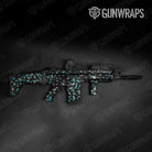 Tactical Paintball Tiffany Blue Tiger Gun Skin Vinyl Wrap