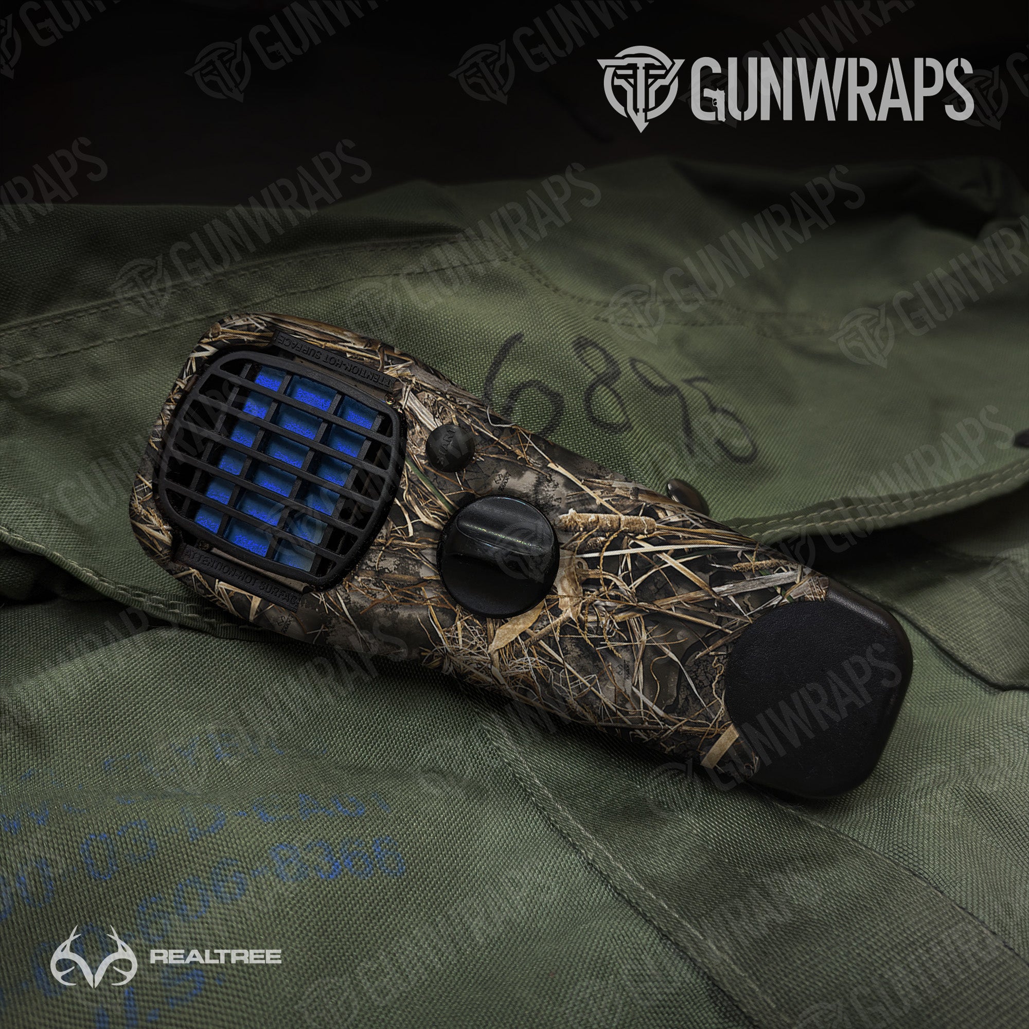 Thermacell Realtree MAX7 Camo Gun Skin Vinyl Wrap