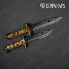 Knife Toadaflage Ear Wax Camo Gun Skin Vinyl Wrap