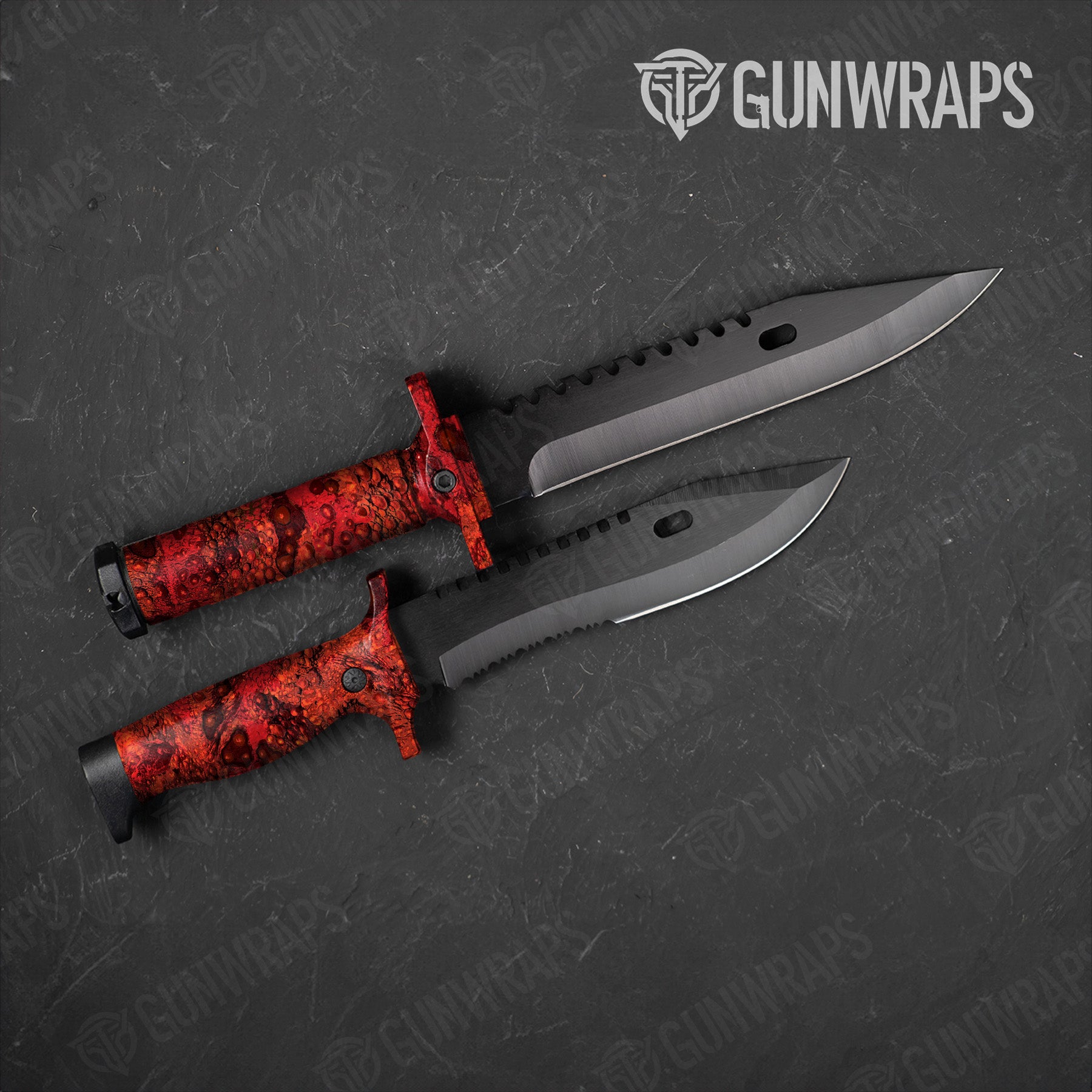 Knife Toadaflage Magma Camo Gun Skin Vinyl Wrap