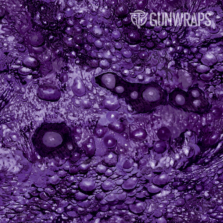 AR 15 Toadaflage Purple Camo Gun Skin Pattern