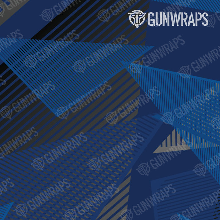 AR 15 Mag Trigon Elite Blue Gun Skin Pattern