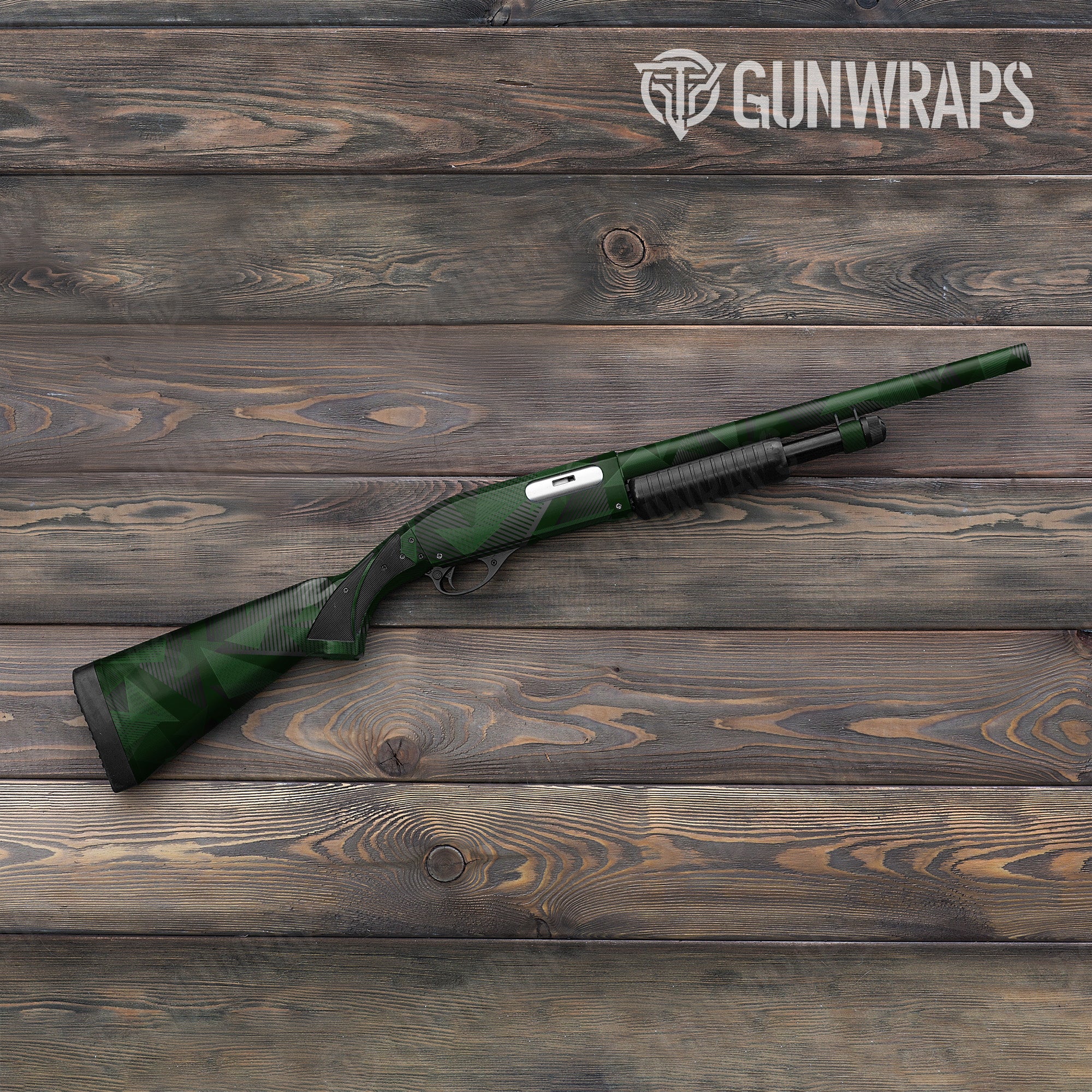 Shotgun Trigon Elite Green Gun Skin Pattern