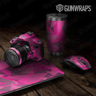 Universal Sheet Trigon Elite Magenta Gun Skin Pattern