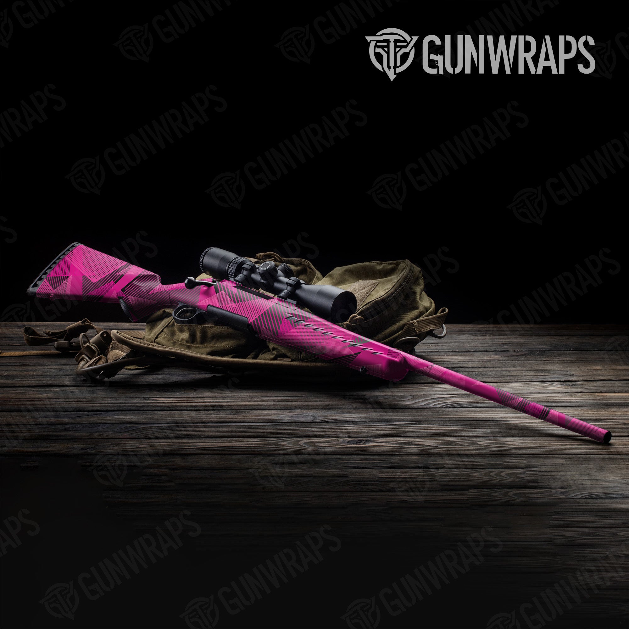 Rifle Trigon Elite Magenta Gun Skin Pattern