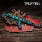 AK 47 Trigon Elite Tiffany Blue Gun Skin Vinyl Wrap