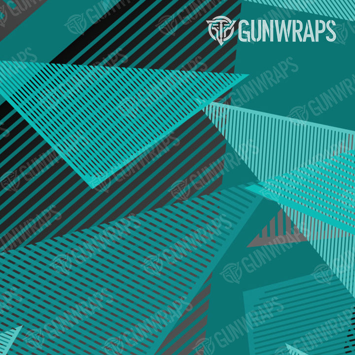 AK 47 Trigon Elite Tiffany Blue Gun Skin Pattern