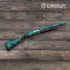 Shotgun Trigon Elite Tiffany Blue Gun Skin Vinyl Wrap