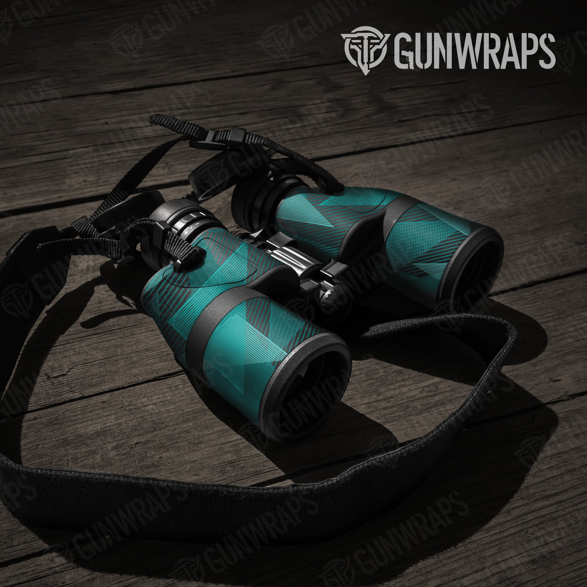 Binocular Trigon Elite Tiffany Blue Gun Skin Vinyl Wrap