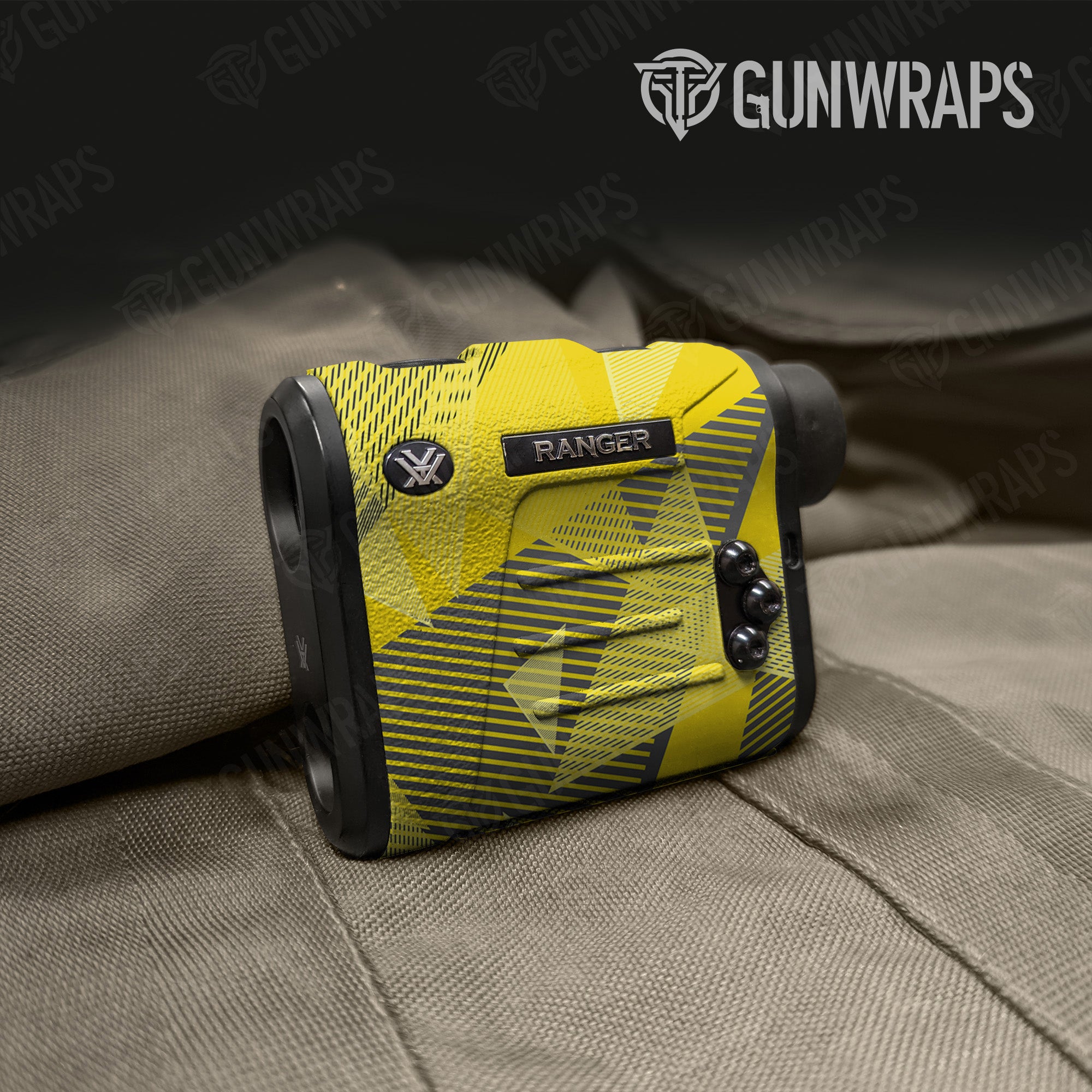 Rangefinder Trigon Elite Yellow Gun Skin Vinyl Wrap