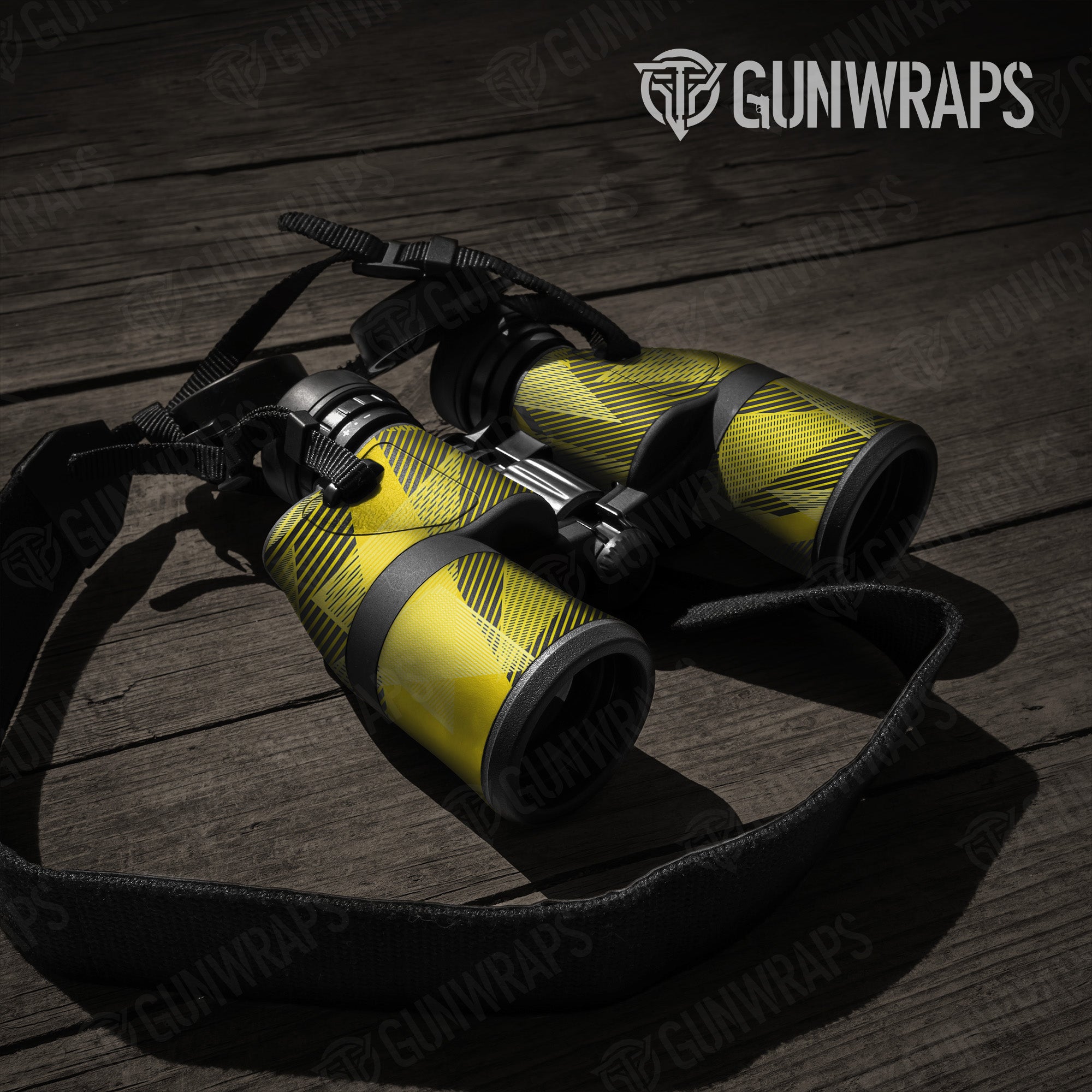 Binocular Trigon Elite Yellow Gun Skin Vinyl Wrap