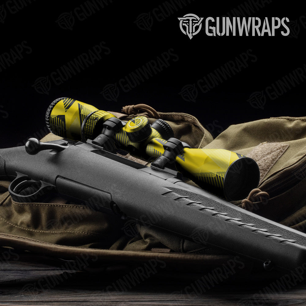 Scope Trigon Elite Yellow Gun Skin Vinyl Wrap