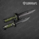 Knife Veil Moss Monster Camo Gun Skin Vinyl Wrap