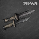 Knife Veil Wideland Camo Gun Skin Vinyl Wrap