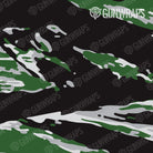 AR 15 Vietnam Tiger Stripe Green Tiger Gun Skin Pattern