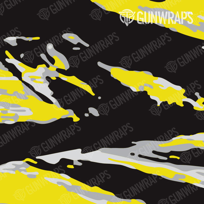 AR 15 Vietnam Tiger Stripe Yellow Tiger Gun Skin Pattern