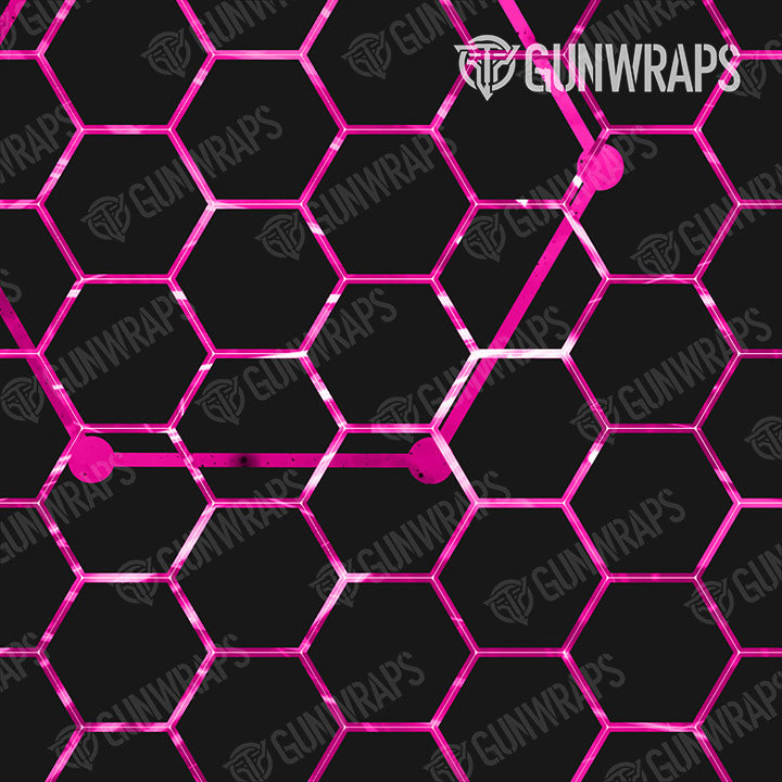 Rifle Vivid Hex Magenta Gun Skin Pattern