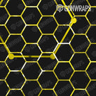 Pistol & Revolver Vivid Hex Yellow Gun Skin Pattern