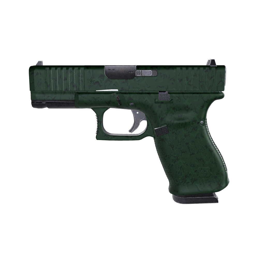 Pistol & Revolver Battle Storm Elite Green Camo Gun Skin