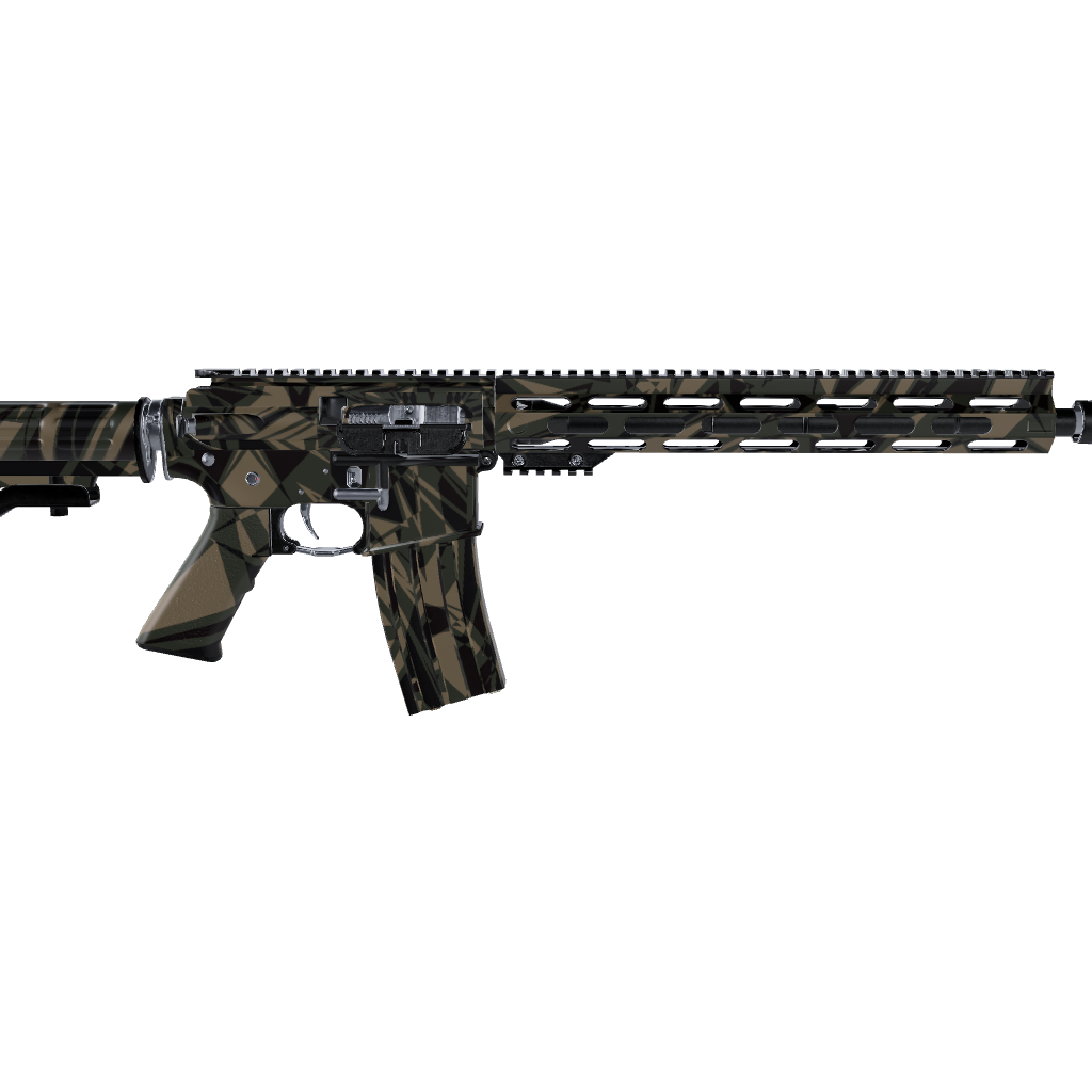 AR 15 Sharp Militant Blood Camo Gun Skin